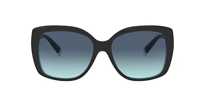 Tiffany Woman Black On Tiffany Blue