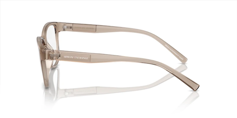 Armani Exchange Woman Shiny Transparent Brown