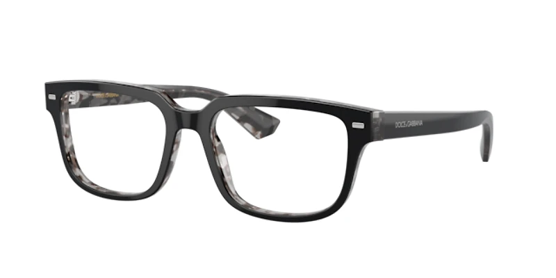 Dolce&Gabbana Man Black On Grey Havana
