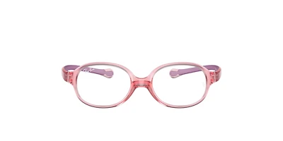 Ray-Ban Jr Unisex Transparent Light Red