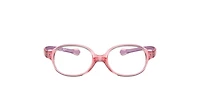Ray-Ban Jr Unisex Transparent Light Red