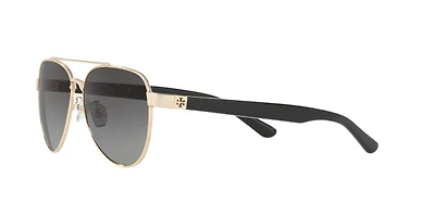 Tory Burch Woman Shiny Light Gold Metal