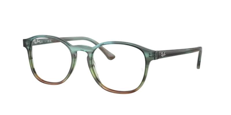 Ray-Ban Unisex Striped Blue & Green