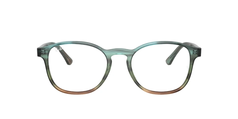 Ray-Ban Unisex Striped Blue & Green