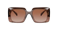 Versace Woman Transparent Brown Gradient