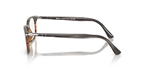 Persol Man Striped Grey, Gradient Brown