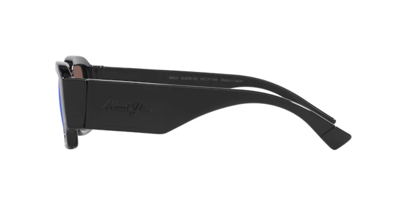 Maui Jim Unisex Black Shiny