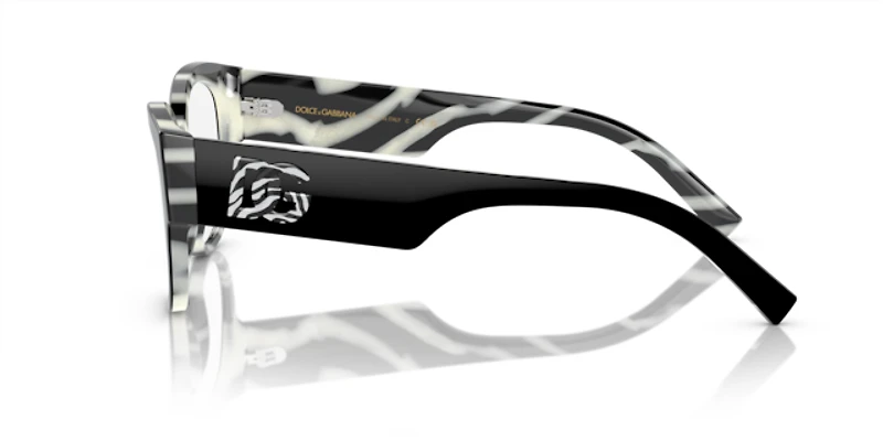 Dolce&Gabbana Woman Black On Zebra