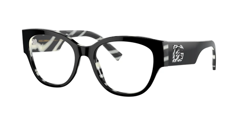 Dolce&Gabbana Woman Black On Zebra