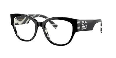 Dolce&Gabbana Woman Black On Zebra