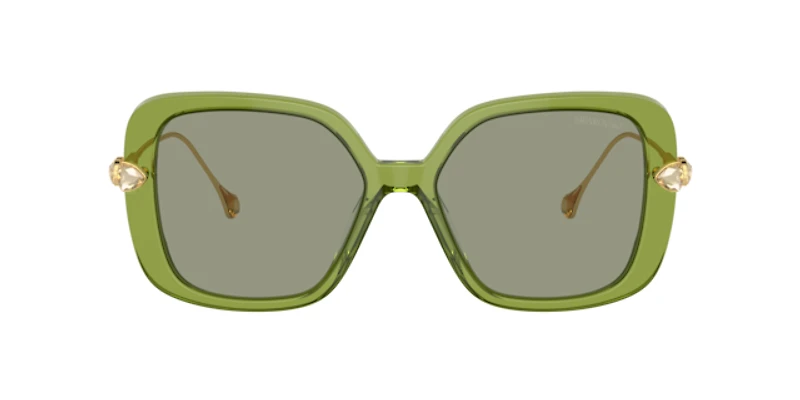 Swarovski Woman Trasparent Green