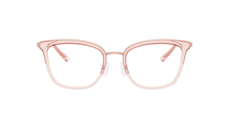 Michael Kors Woman Rose Gold, Pink Transparent
