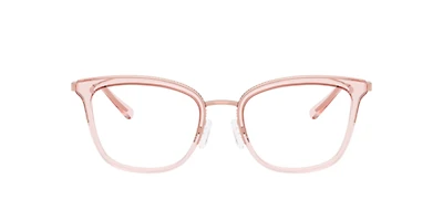 Michael Kors Woman Rose Gold, Pink Transparent