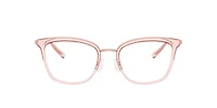 Michael Kors Woman Rose Gold, Pink Transparent