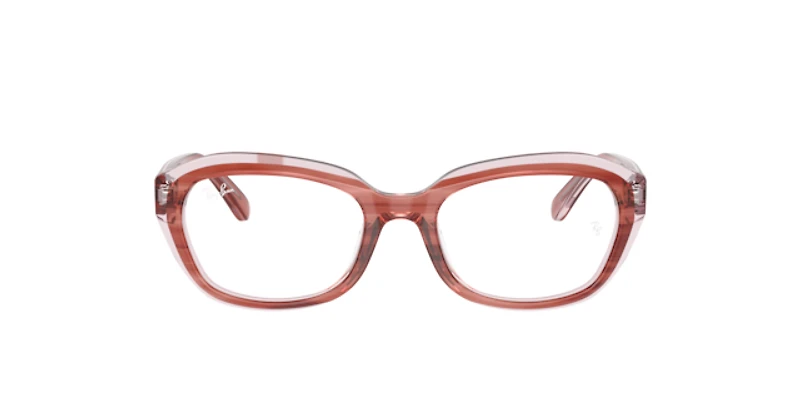 Ray-Ban Woman Striped On Transparent