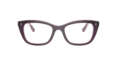 Ray-Ban Unisex Violet On Transparent Pink
