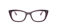 Ray-Ban Unisex Violet On Transparent Pink