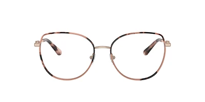 Michael Kors Woman Rose Gold, Pink Tortoise