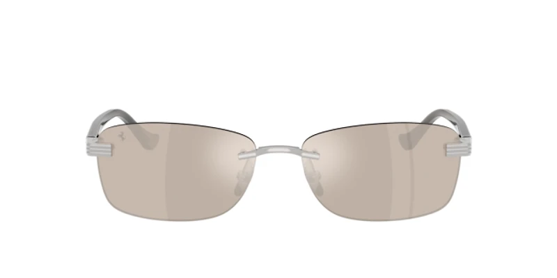 Ferrari Unisex Silver Brushed