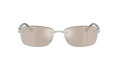 Ferrari Unisex Silver Brushed