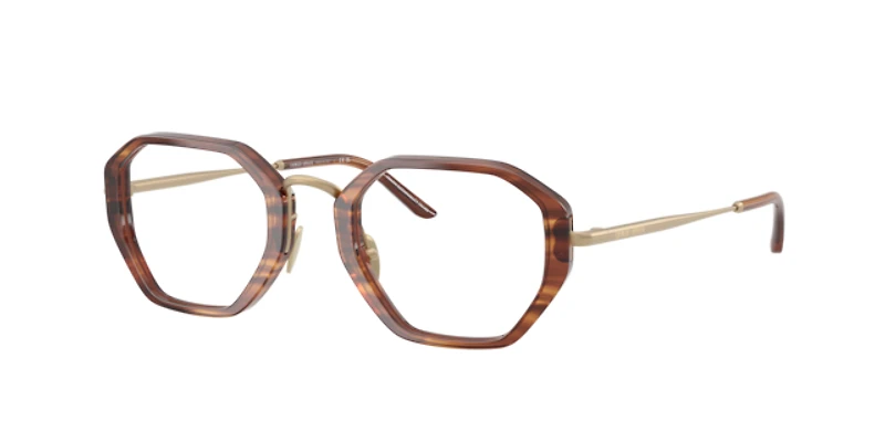 Giorgio Armani Man Striped Brown
