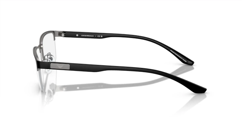 Emporio Armani Man Matte Gunmetal, Black