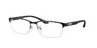Emporio Armani Man Matte Gunmetal, Black