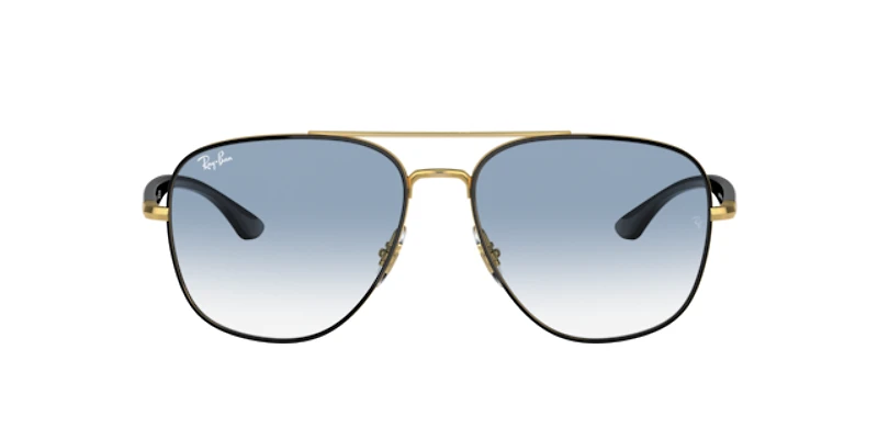 Ray-Ban Unisex Black On Gold