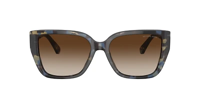 Michael Kors Woman Bright Blue Tortoise