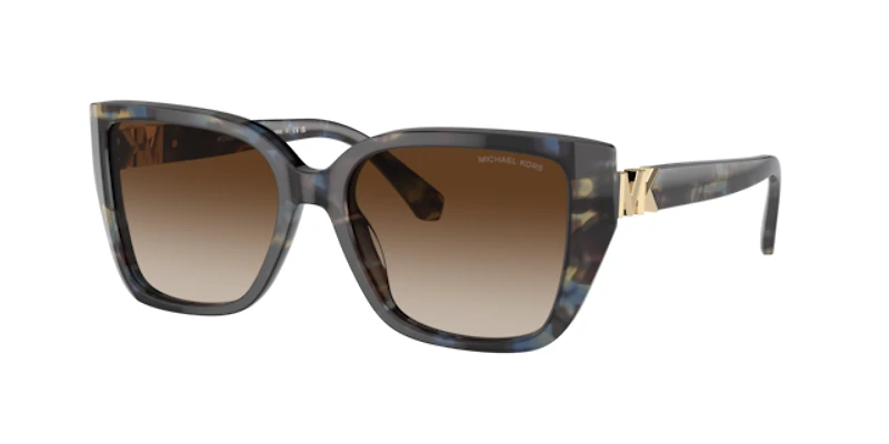 Michael Kors Woman Bright Blue Tortoise