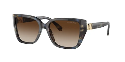 Michael Kors Woman Bright Blue Tortoise