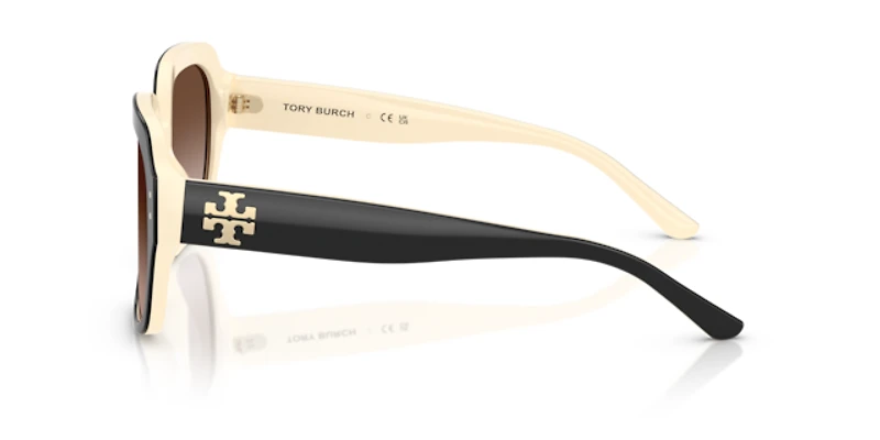 Tory Burch Woman Black, Ivory