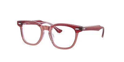 Ray-Ban Unisex Top Red & Orange & Light Purple
