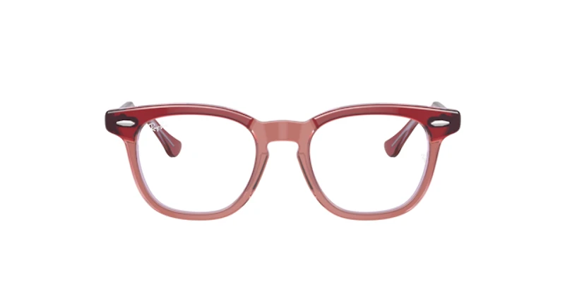 Ray-Ban Unisex Top Red & Orange & Light Purple