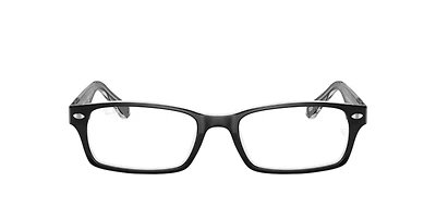 Ray-Ban Unisex Black On Transparent