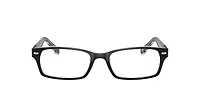 Ray-Ban Unisex Black On Transparent