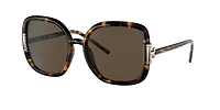 Tory Burch Woman Dark Tortoise