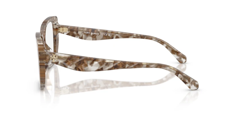 Tory Burch Woman Crystal Brown Tortoise