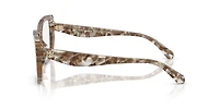 Tory Burch Woman Crystal Brown Tortoise