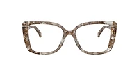 Tory Burch Woman Crystal Brown Tortoise