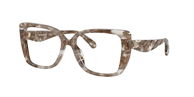 Tory Burch Woman Crystal Brown Tortoise