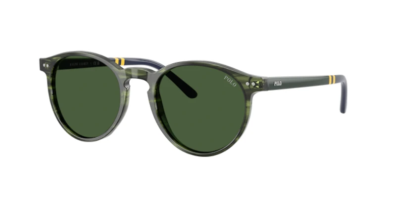 Polo Ralph Lauren Man Striped Green Havana