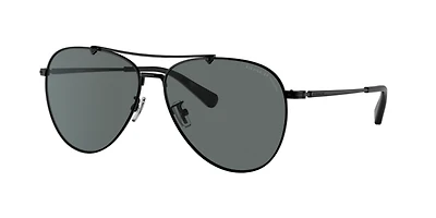 Coach Man Satin Black