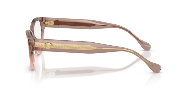 Versace Woman Brown Spotted Blue