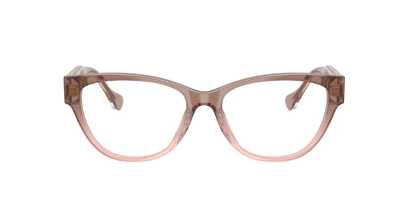 Versace Woman Brown Spotted Blue