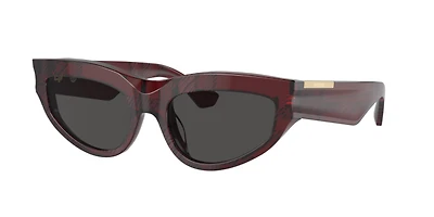 Burberry Woman Check Red