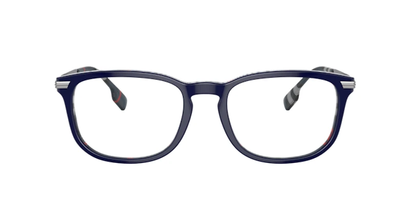 Burberry Man Top Blue On Navy Check