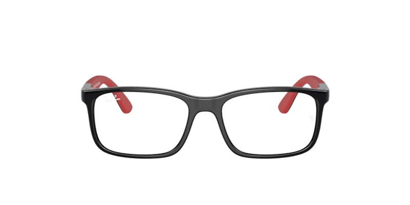 Ray-Ban Unisex Black On Red