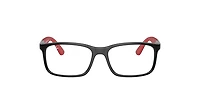 Ray-Ban Unisex Black On Red