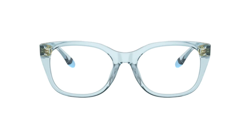 Armani Exchange Woman Shiny Transparent Azure